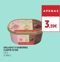 Carte d'Or - Gelado 3 Sabores 