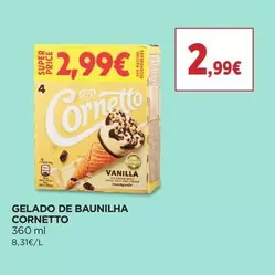 Cornetto - Gelado De Baunilha