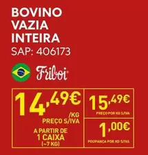 A+ - Bovino Vazia Inteira