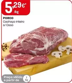Porco Cachaço Inteiro S/Osso