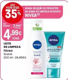 Nivea - Leite De Limpeza Suave