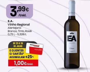 EA - Vinho Regional Alentejano Branco
