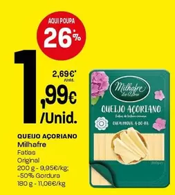 Milhafre - Queijo Acoriano