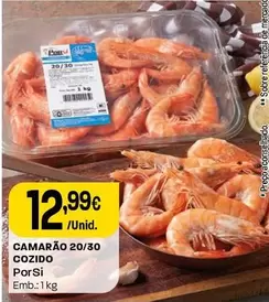 Porsi - Camarão 20/30 Cozido