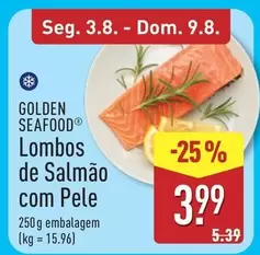 Golden Seafood - Lombos De Salmão Com Pele