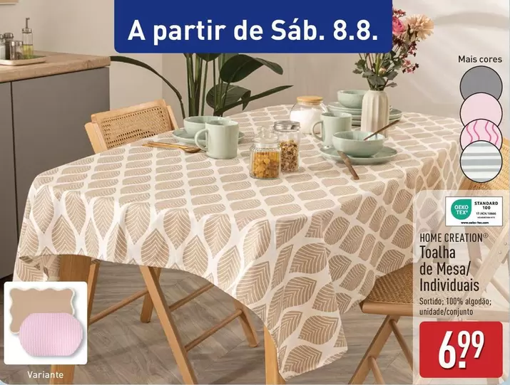 home creation - Toalha De Mesa/ Individuais