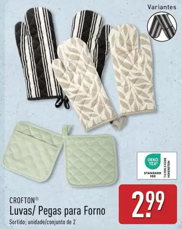 Luvas/ Pegas Para Forno