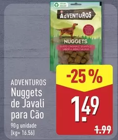 Nuggets De Javali Para Cao