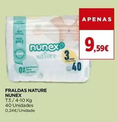 Nunex - Fraldas Nature 