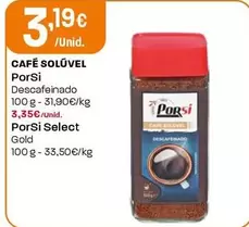 Porsi - Café Solúvel