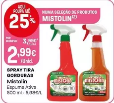 Mistolin - Spray Tira Gorduras