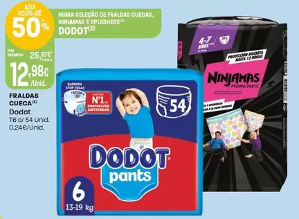 Dodot - Fraldas Cueca