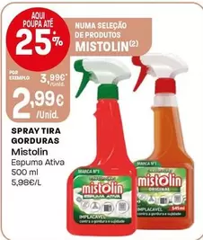 Mistolin - Spray Tira Gorduras