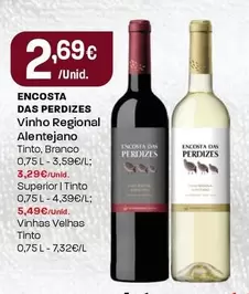 Encosta Das Perdizes - Vinho Regional Alentejano 