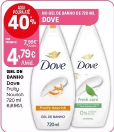 Dove - Gel De Banho