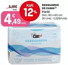 Porsi - Resguardo De Cama