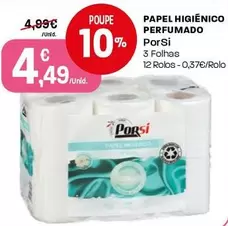 Porsi - Papel Higienico Perfumado