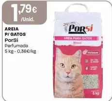 Porsi - Areia Per Gatos