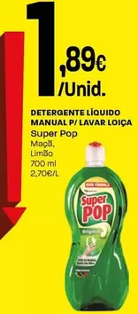 Super Pop - Detergente Líquido P/ Lavar Loica