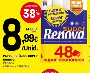Renova - Papel Higiênico Super