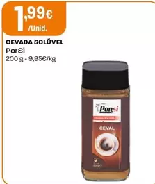 Porsi - Cevada Solúvel