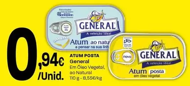 General - Atum Posta Em Oleo Vegetal