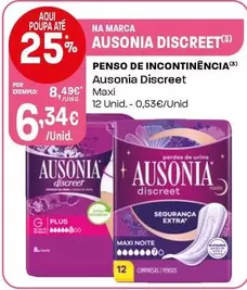 Ausonia - Penso De Incontinencia