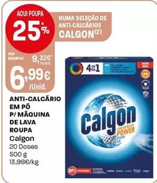 Calgon - Anti-Calcário Em Pó P/Máquina De Lava Roupa