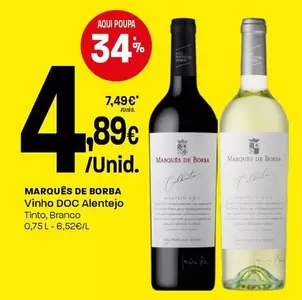 Marqués De Borba - Vinho DOC Alentejo Tinto