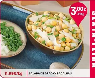 Salada De Grão C/ Bacalhau