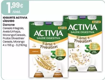 Danone - Iogurte Activia Liquido