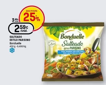 Bonduelle - Salteado Estilo Parisino