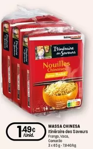 Itinéraire Des Saveurs - Massa Chinesa