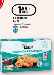 Porsi - 6 Rolinhos