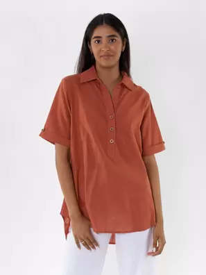 Camisa Estilo Túnica
