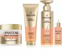 Pantene Grow Abundant conjunto para cabelo e couro cabeludo