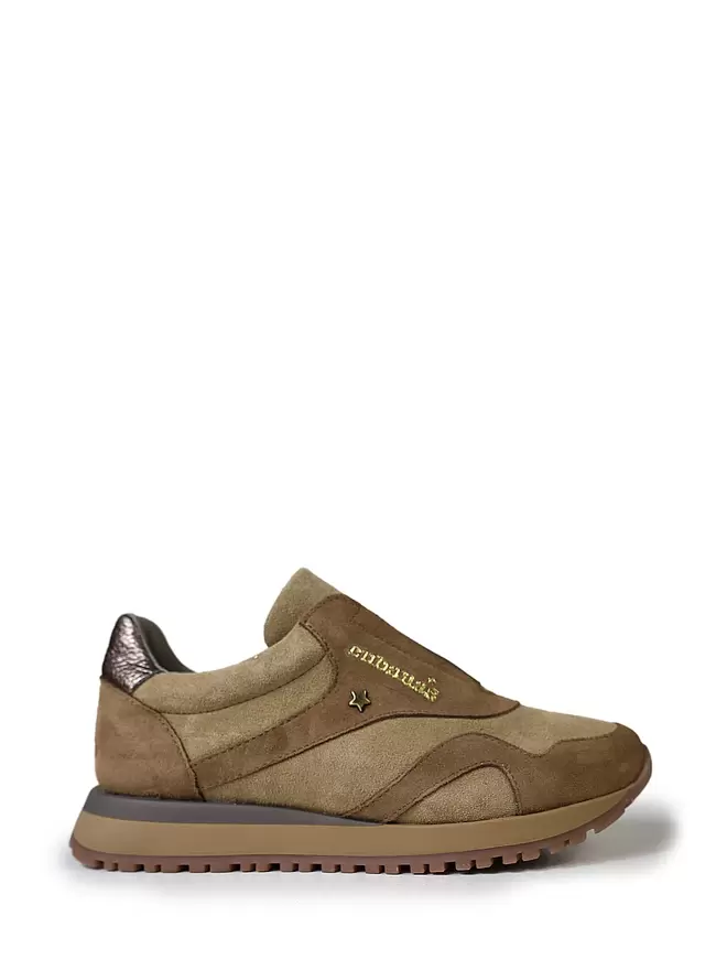 Brown Suede Sneakers