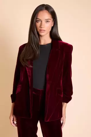 Velvet Blazer