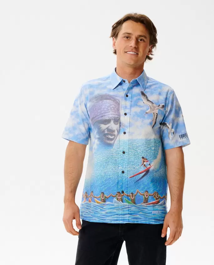 Eddie Would Go Woven Short Sleeve Shirt