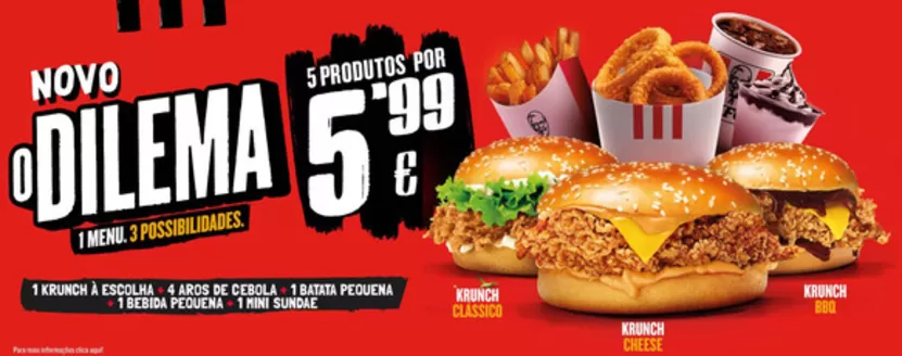 Catálogo KFC em Funchal | Promoções | 2026-07-29T00:00:00.000Z - 2026-08-12T00:00:00.000Z