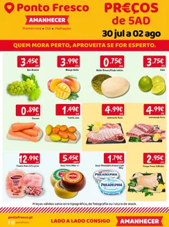 Folheto Ponto Fresco em Chaves | Folheto Preços de 5ª a domingo | 2026-07-30T00:00:00.000Z - 2026-08-02T00:00:00.000Z