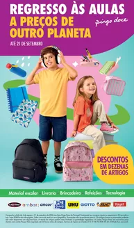 Catálogo Pingo Doce em Sequeira | Folheto Regresso às Aulas 2026 Hipers | 2026-08-04T00:00:00.000Z - 2026-09-21T00:00:00.000Z