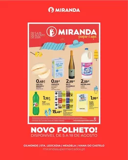 Catálogo Miranda Supermercados em Esposende | Folheto Miranda Supermercados | 2026-08-05T00:00:00.000Z - 2026-08-18T00:00:00.000Z