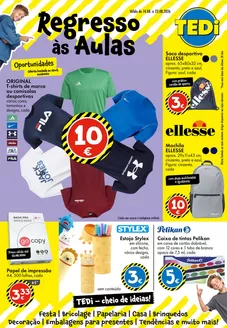Catálogo Tedi | Regresso as aulas | 2026-08-14T00:00:00.000Z - 2026-08-22T00:00:00.000Z