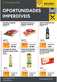 Catálogo Recheio | Recheio Oportunidades Imperdíveis | 2026-08-17T00:00:00.000Z - 2026-08-23T00:00:00.000Z