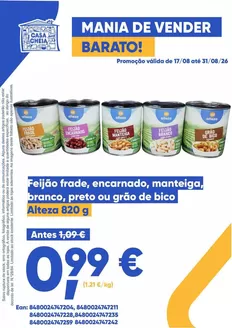 Catálogo Casa Cheia | Ofertas exclusivas e pechinchas | 2026-08-17T00:00:00.000Z - 2026-08-31T00:00:00.000Z