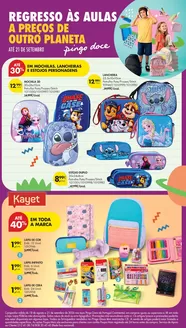 Catálogo Pingo Doce em Anreade | Folheto Regresso às Aulas Monofolha | 2026-08-18T00:00:00.000Z - 2026-09-21T00:00:00.000Z