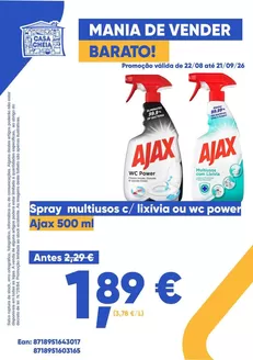 Catálogo Casa Cheia em Pardilhó | Ajax | 2026-08-24T00:00:00.000Z - 2026-09-21T00:00:00.000Z
