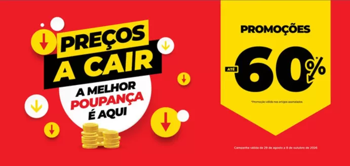 Catálogo Espaço Casa | Promoção até -60% | 2026-08-31T00:00:00.000Z - 2026-10-09T00:00:00.000Z