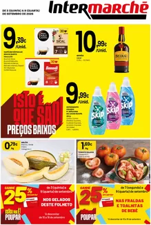 Catálogo Intermarché em Pópulo | Isto é que são preços BAIXOS. | 2026-09-03T00:00:00.000Z - 2026-09-09T00:00:00.000Z